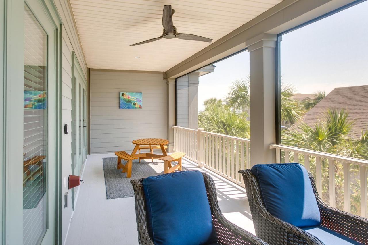 Luxe Jekyll Island Home With Beach And Pool Access Extérieur photo